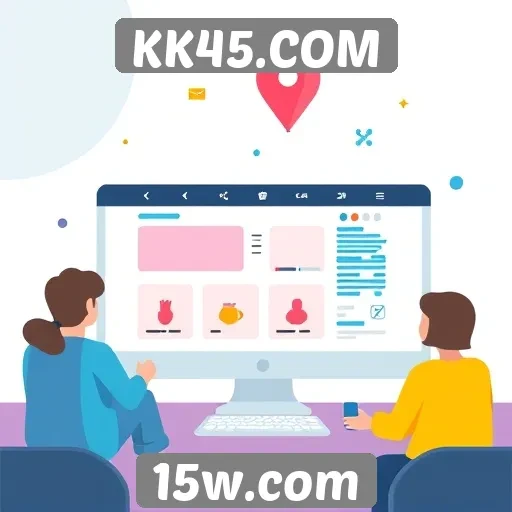 Acessibilidade e interface do site KK45.COM